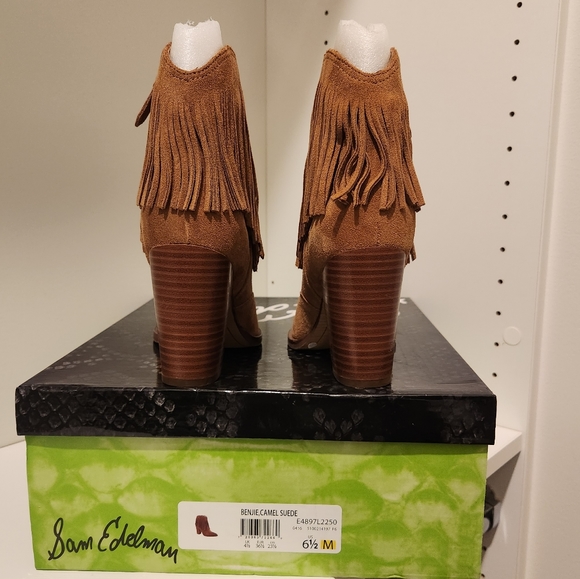 Sam Edelman Suede Booties - Picture 7 of 8